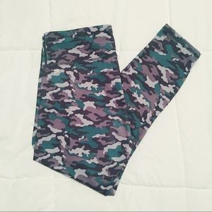 FABLETICS Camo Powerhold Leggings w/ Hidden Pocket